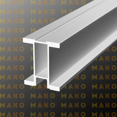 Профиль вертикальный симметричный MS170 Белый (A16)